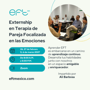 Externship en Terapia de Pareja Focalizada en las Emociones Online 2027